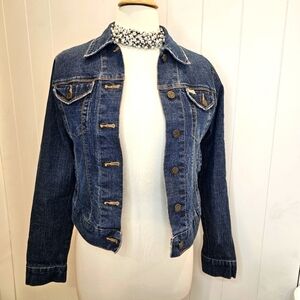 Levi Strauss Denim Jacket for Women Size Small Button Up Blue Classic Casual